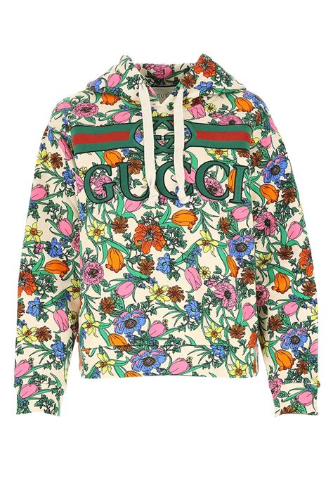 gucci hoodie floral|grey designer hoodie women's.